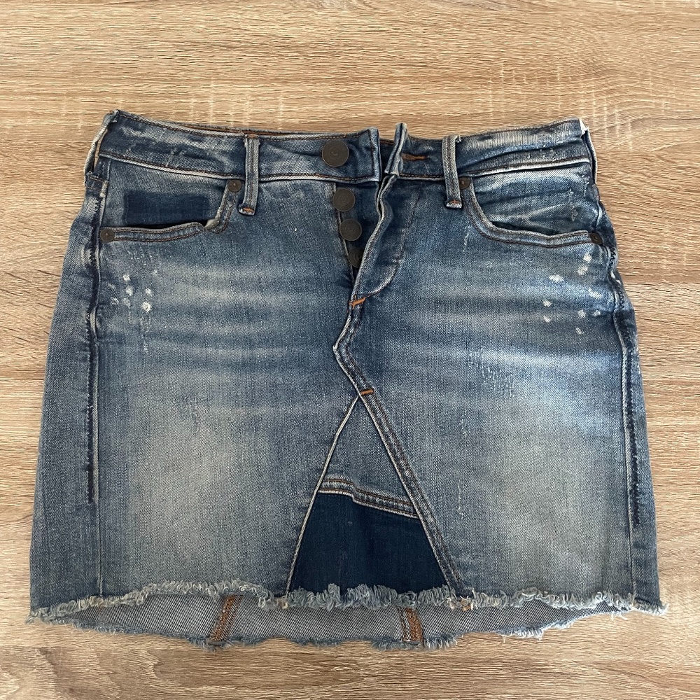 True Religion Jean Skirt